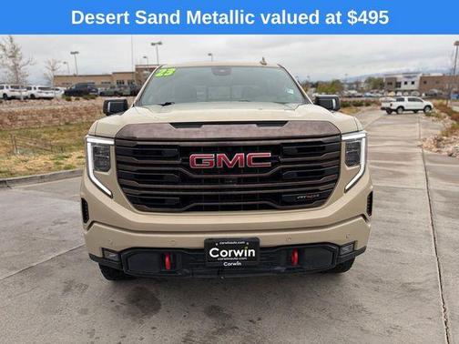 Desert Sand Metallic 2023 GMC Sierra 1500 AT4X