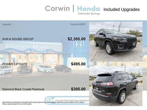 Diamond Black 2022 Jeep Cherokee Latitude Lux