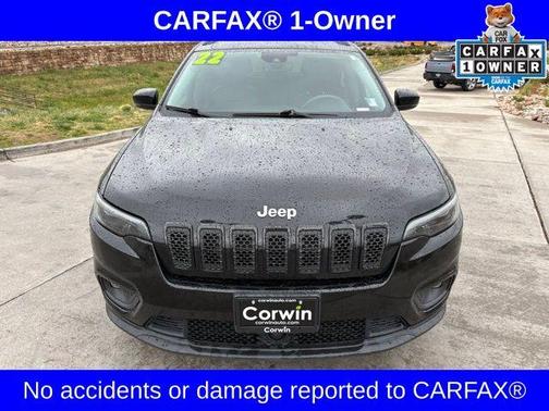 Diamond Black 2022 Jeep Cherokee Latitude Lux