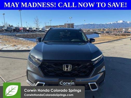 Platinum White Pearl 2026 Honda CR-V Hybrid Sport Touring