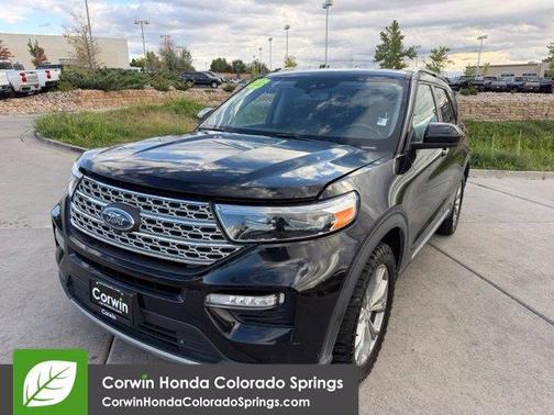 Black Metallic 2023 Ford Explorer Limited