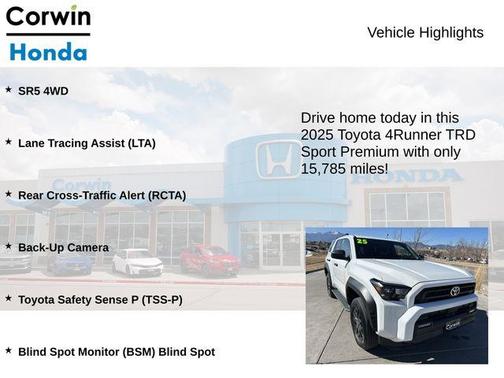 2025 Toyota 4Runner TRD Sport Premium