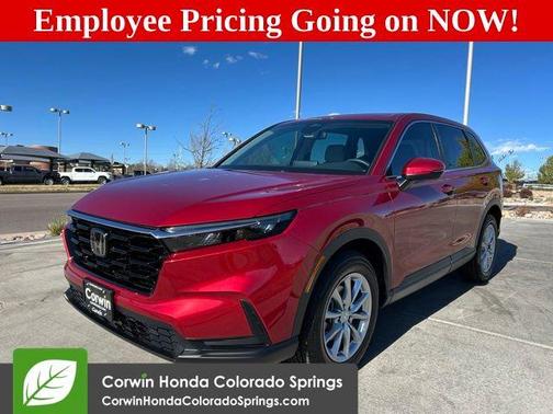 Radiant Red Metallic 2026 Honda CR-V EX