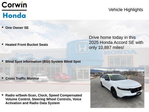 2025 Honda Accord SE