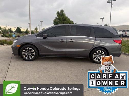 Modern Steel Metallic 2022 Honda Odyssey EX-L