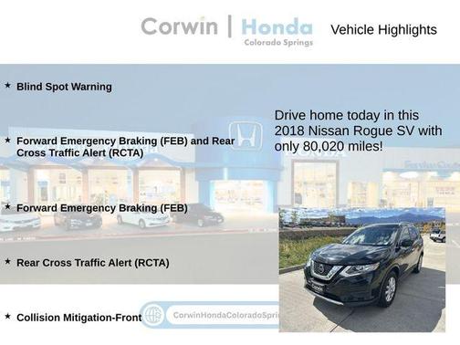 2018 Nissan Rogue SV