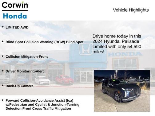 2024 Hyundai PALISADE Limited