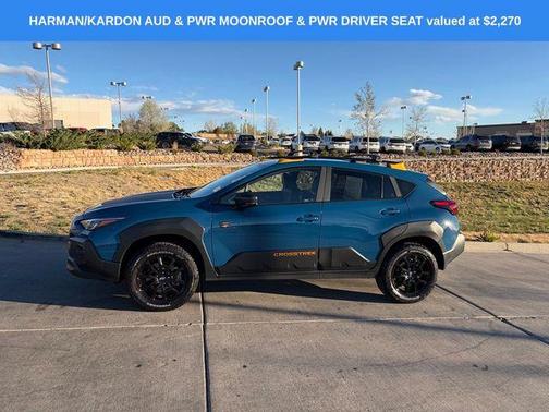 Geyser Blue 2024 Subaru Crosstrek Wilderness