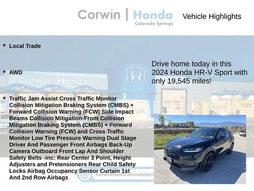 2024 Honda HR-V Sport