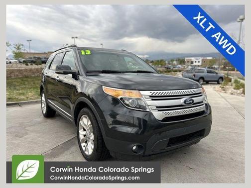 Tuxedo Black Metallic 2013 Ford Explorer XLT