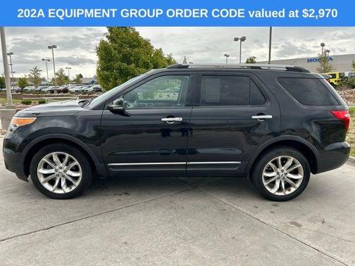 Tuxedo Black Metallic 2013 Ford Explorer XLT