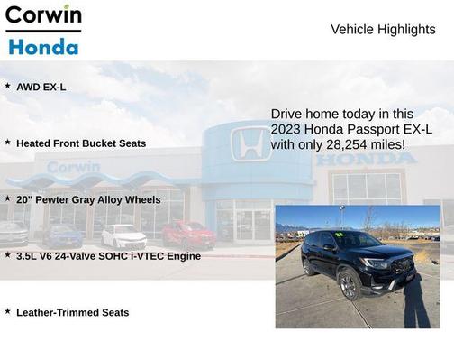 2023 Honda Passport EX-L