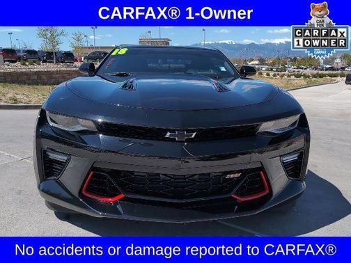 Mosaic Black Metallic 2018 Chevrolet Camaro 2SS