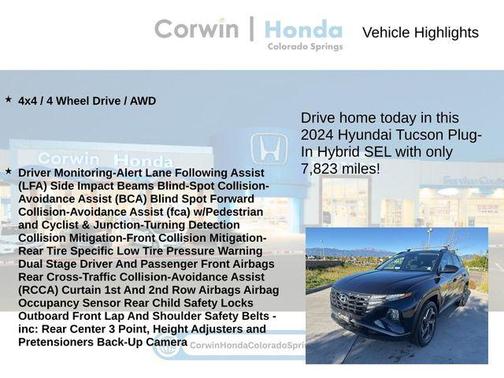 2024 Hyundai TUCSON Plug-In Hybrid SEL