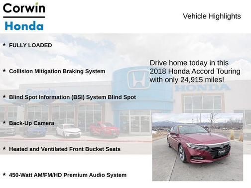 2018 Honda Accord Touring
