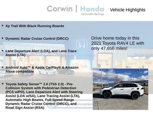 2021 Toyota RAV4 LE