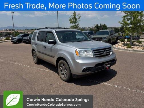 Alabaster Silver Metallic 2012 Honda Pilot LX