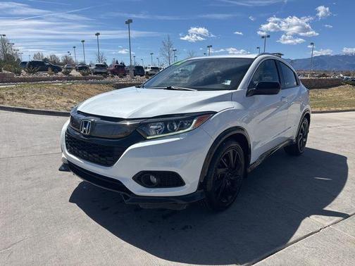 Platinum White Pearl 2022 Honda HR-V Sport
