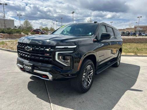 Black 2025 Chevrolet Suburban Z71