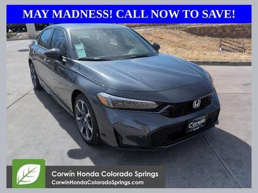 Meteorite Gray Metallic 2026 Honda Civic Hybrid Sport Touring