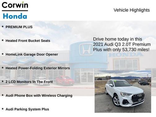 2021 Audi Q3 45 S line Premium