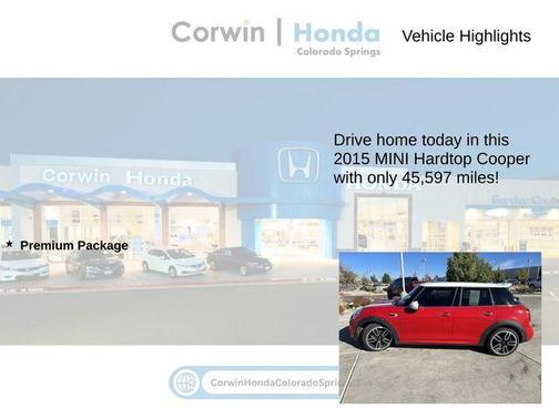 2015 MINI Hardtop Cooper