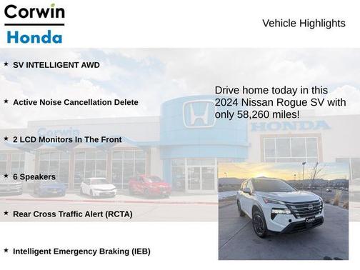 2024 Nissan Rogue SV