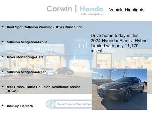 2024 Hyundai ELANTRA HEV Limited