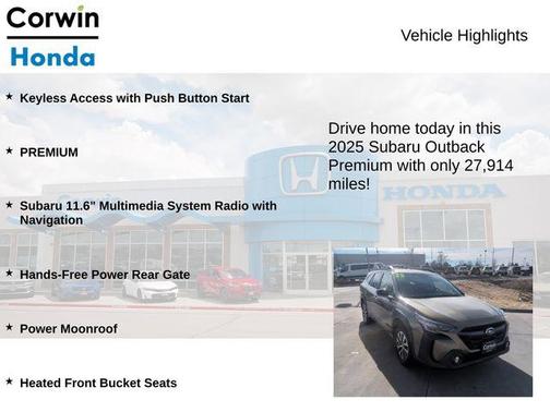 2025 Subaru Outback Premium