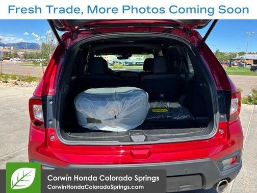 Radiant Red Metallic II 2024 Honda Passport Black Edition