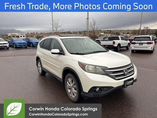 White Diamond Pearl 2014 Honda CR-V EX-L