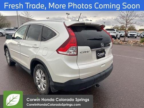 White Diamond Pearl 2014 Honda CR-V EX-L