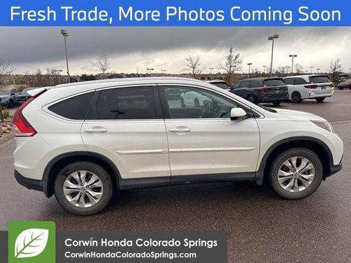 White Diamond Pearl 2014 Honda CR-V EX-L