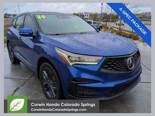 Apex Blue Pearl 2020 Acura RDX A-Spec