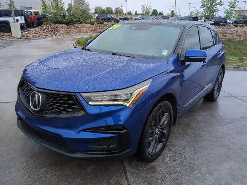 Apex Blue Pearl 2020 Acura RDX A-Spec