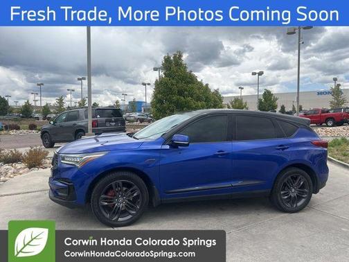 Apex Blue Pearl 2020 Acura RDX A-Spec