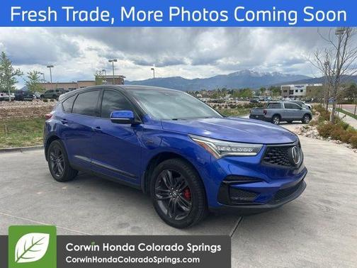 Apex Blue Pearl 2020 Acura RDX A-Spec