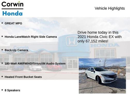 2021 Honda Civic EX