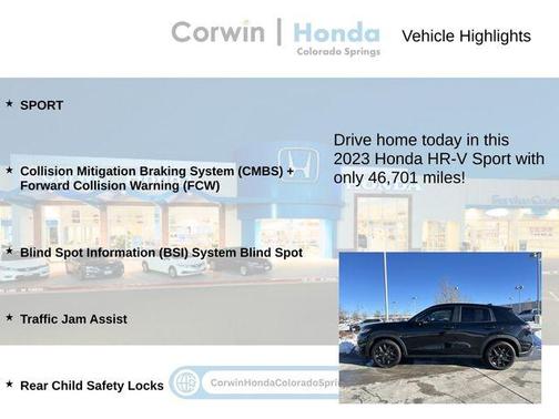 2023 Honda HR-V Sport