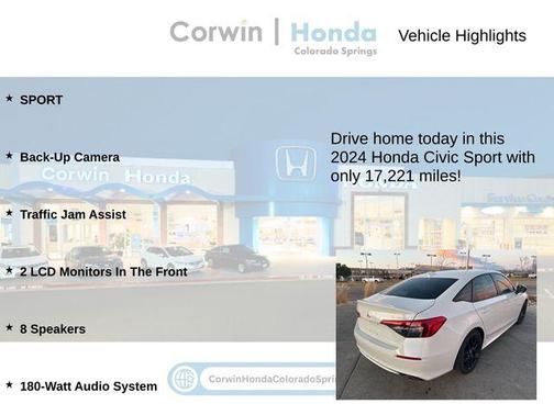 2024 Honda Civic Sport