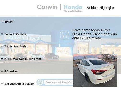 2024 Honda Civic Sport