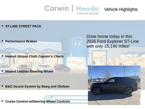 2025 Ford Explorer ST-Line