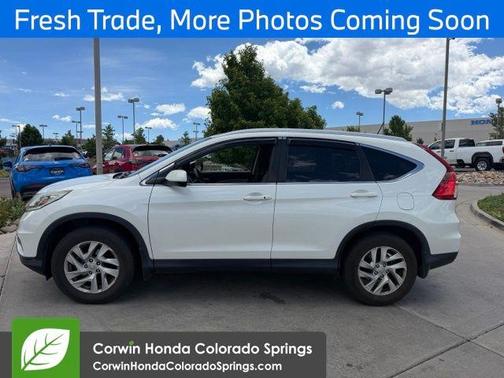 White Diamond Pearl 2016 Honda CR-V EX-L