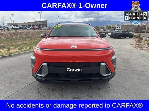 Orange Pearl 2026 Hyundai KONA SEL Sport