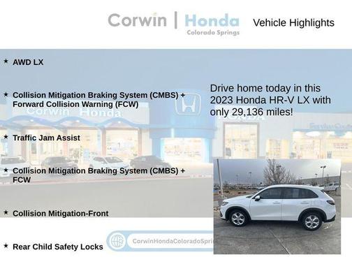 2023 Honda HR-V LX
