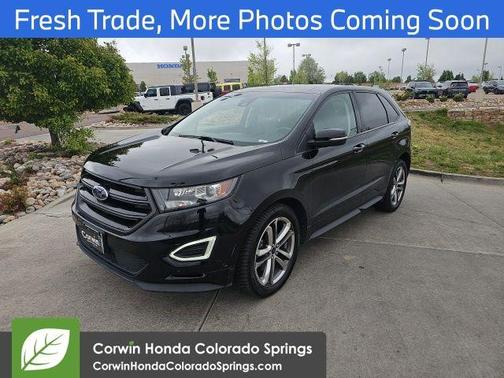Shadow Black 2016 Ford Edge Sport