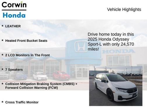 2025 Honda Odyssey Sport-L