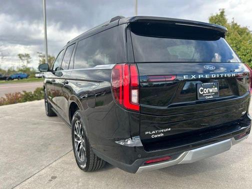 Black Metallic 2025 Ford Expedition Max Platinum