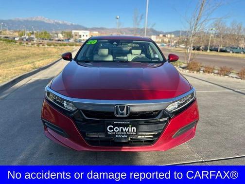 Radiant Red Metallic 2020 Honda Accord LX 1.5T