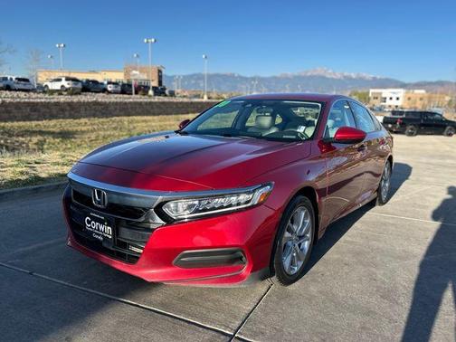 Radiant Red Metallic 2020 Honda Accord LX 1.5T
